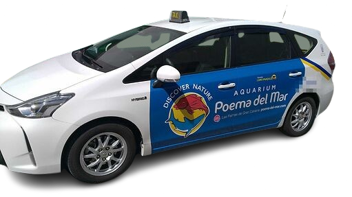 Manolo, conductor de taxi profesional en Gran Canaria